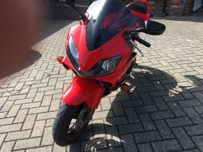 Honda CBR600F CBR 600 F sport Sports Bike Petrol Red