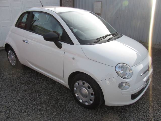 Fiat 500 1.2 Pop 3dr [Start Stop] ## £35 ROAD TAX - 1 LADY OWNER ## Hatchback Petrol White