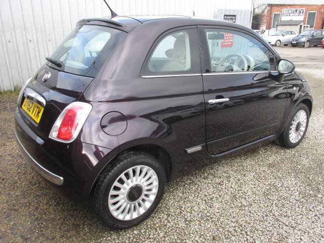 2012 Fiat 500 1.2 Lounge 3dr [Start Stop] ## £35 ROAD TAX - STUNNING CAR ##