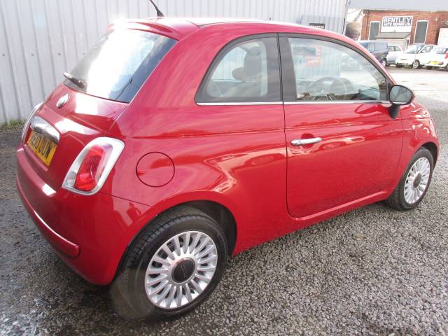 2010 Fiat 500 1.2 Lounge 3dr Dualogic Automatic [Start Stop]
