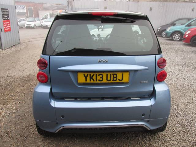 2013 Smart Fortwo Coupe 1.0 Passion mhd 2dr Softouch Auto [2013] ## £0 ROAD TAX - STUNNING CAR ##