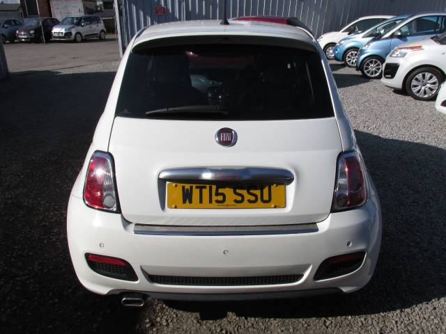 2015 Fiat 500 1.2 S 3dr [AC] ## £35 ROAD TAX - FSH - STUNNING CAR ##