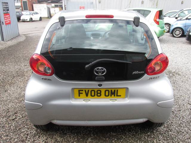 2008 Toyota Aygo 1.0 VVT-i Platinum 3dr [AC] MMT ## 1 LADY OWNER - FSH ##