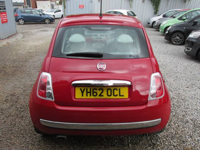 2012 Fiat 500 1.2 Lounge 3dr [Start Stop] ## £35 ROAD TAX - FSH ##