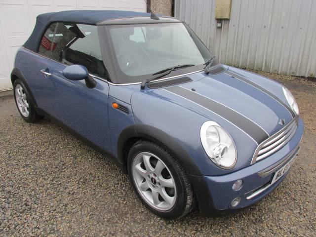 Mini Convertible 1.6 Cooper 2dr Auto ## LOW MILES - STUNNING CAR ## Convertible Petrol Blue