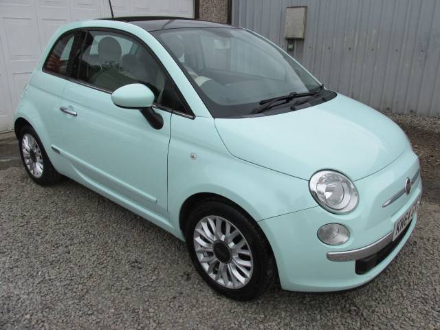 Fiat 500 1.2 Lounge 3dr [Start Stop] ## LOW MILES - STUNNING CAR ## Hatchback Petrol Green