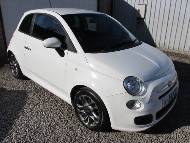 Fiat 500 1.2 S 3dr [AC] ## £35 ROAD TAX - STUNNING CAR ## Hatchback Petrol White