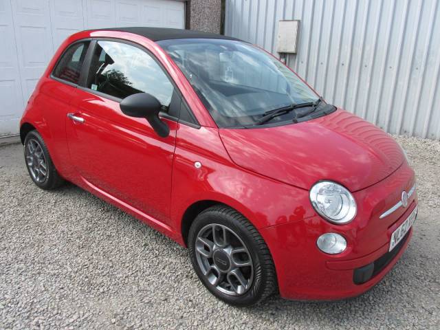 Fiat 500C 1.2 Pop 2dr [Start Stop] ## STUNNING CAR - £35 ROAD TAX Convertible Petrol Red