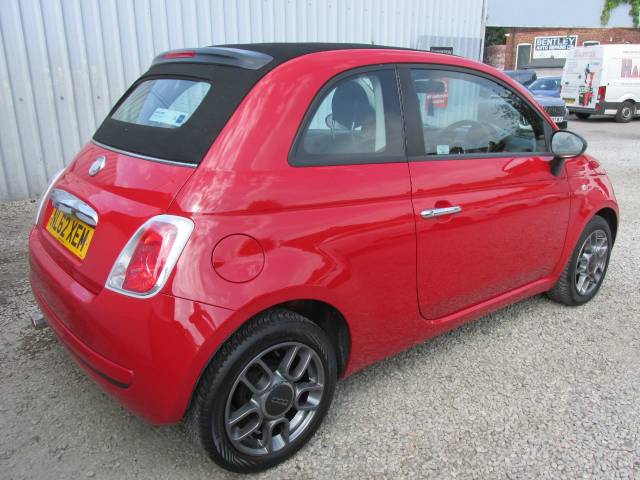2012 Fiat 500C 1.2 Pop 2dr [Start Stop] ## STUNNING CAR - £35 ROAD TAX