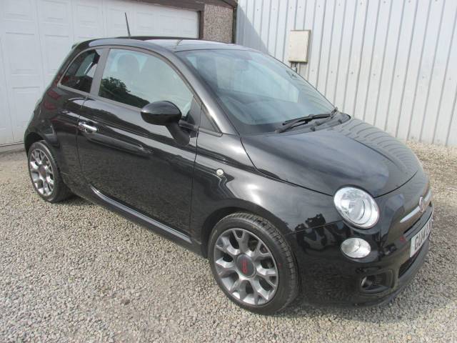 Fiat 500 1.2 S 3dr [AC] ## £35 ROAD TAX - STUNNING CAR ## Hatchback Petrol Black