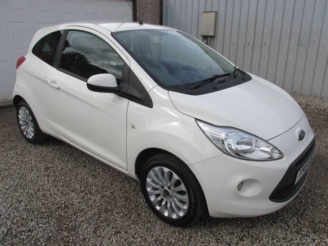 Ford Ka 1.2 Zetec 3dr [Start Stop] ## £35 ROAD TAX - FSH ## Hatchback Petrol White