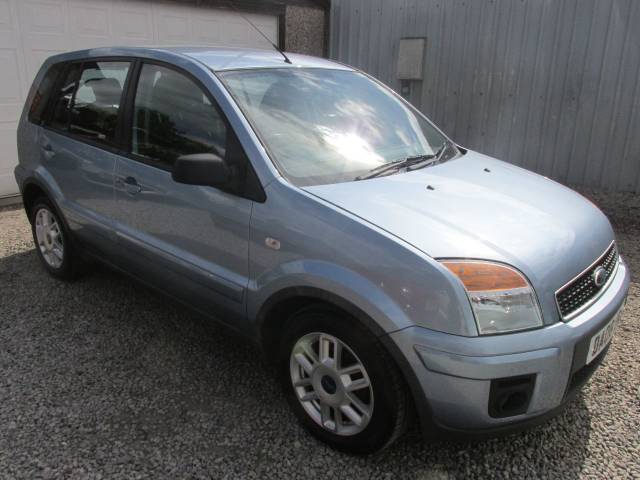 Ford Fusion 1.6 Zetec 5dr Auto [Climate] ## RARE LOW MILE AUTO ## Hatchback Petrol Blue