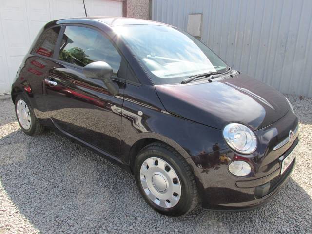 Fiat 500 1.2 Pop 3dr [Start Stop] ## 35 ROAD TAX -  RECENT TIMING BELT## Hatchback Petrol Mauve/purple