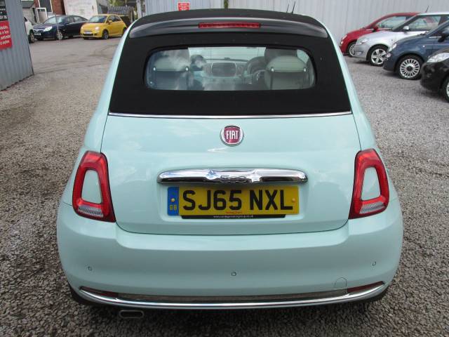2015 Fiat 500C 1.2 Lounge 2dr ## NEW SHAPE - STUNNING CAR ##