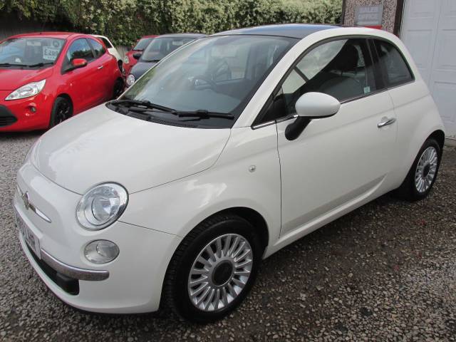 2013 Fiat 500 1.2 Lounge 3dr [Start Stop] ## LOW MILES - £35 ROAD TAX ##