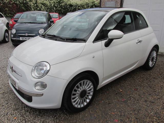 2013 Fiat 500 1.2 Lounge 3dr [Start Stop] ## £35 ROAD TAX - STUNNING CAR ##