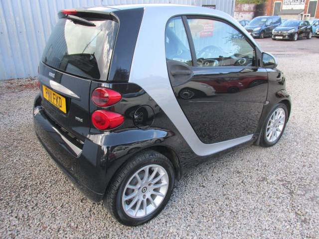 2011 Smart Fortwo Coupe 1.0 Passion mhd 2dr Softouch Auto [2010]